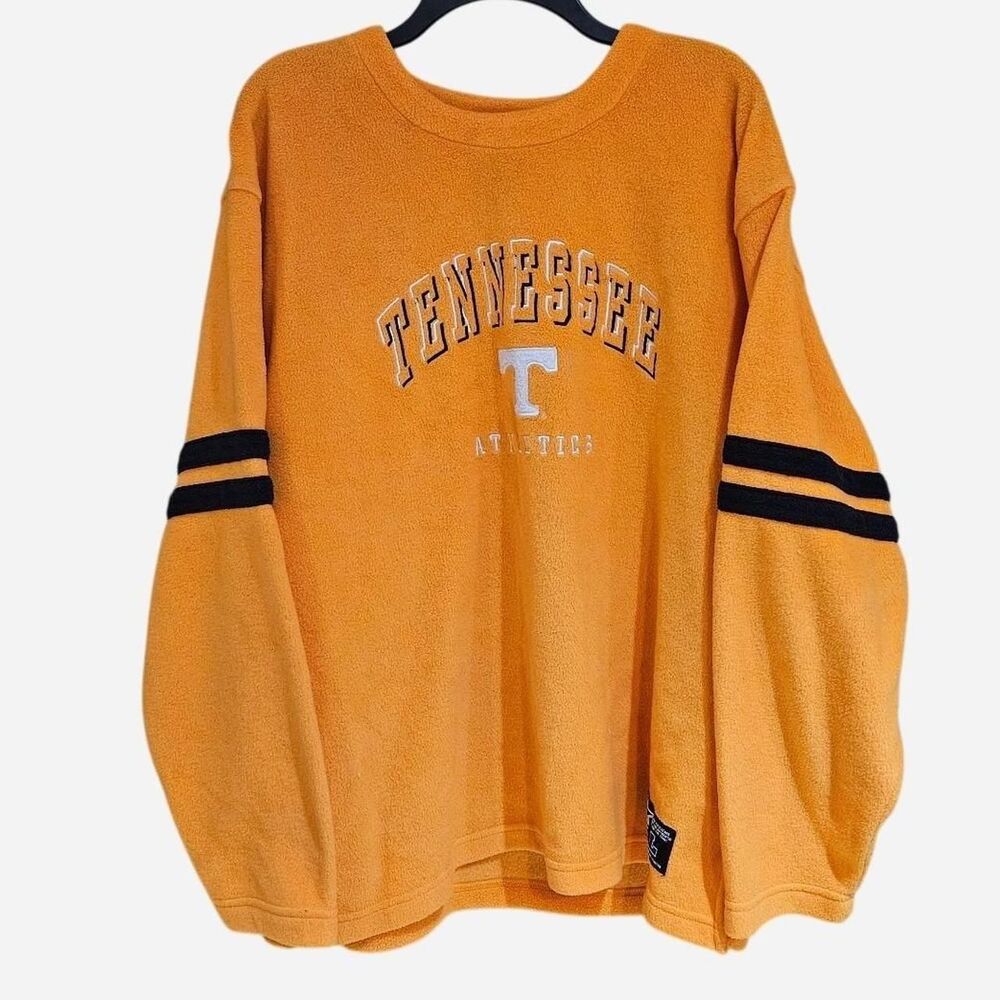 90s y2k university of tennessee volunteers fleece pullover